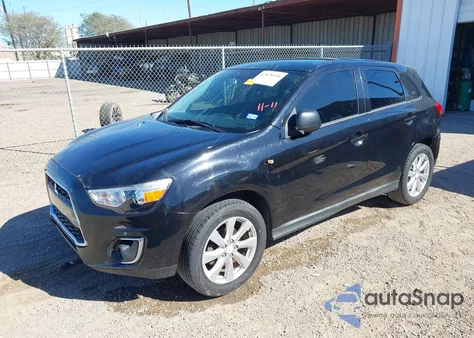 2015 Mitsubishi Outlander Sport Es z USA, uszkodzony, nr VIN 4A4AP3AU8FE032413